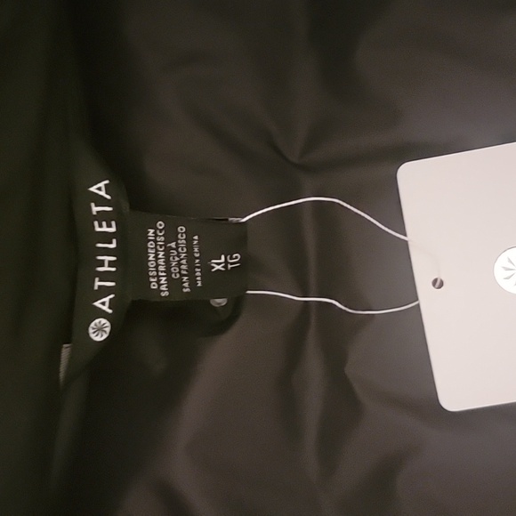 Athleta Incline Hybrid Jacket. Black. NWT. Size XL. Sweater Sleeves. - Picture 6 of 13